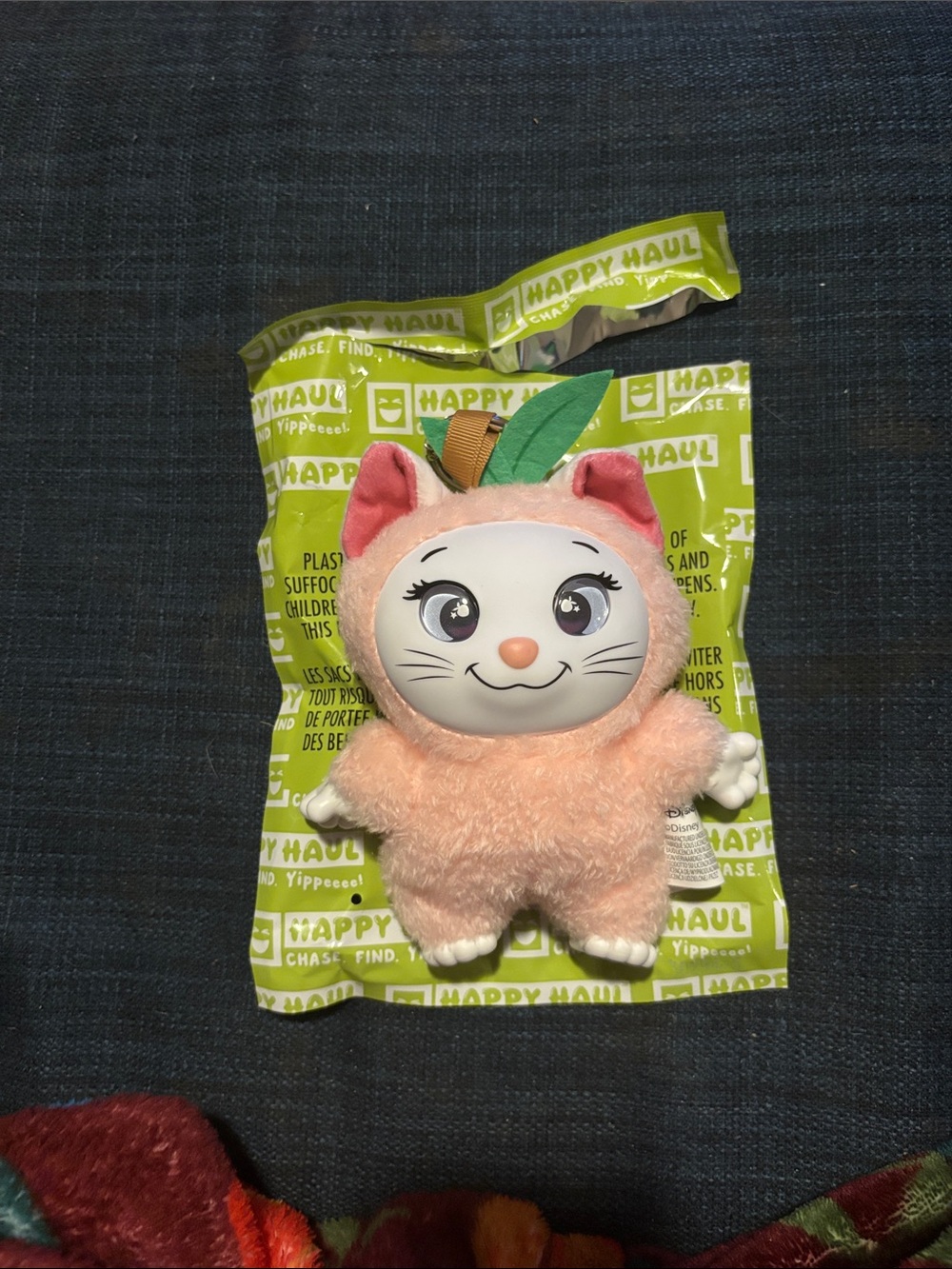 Disney Fresh Picked Marie Plush Keychain Happy Haul - Unboxed but unused.